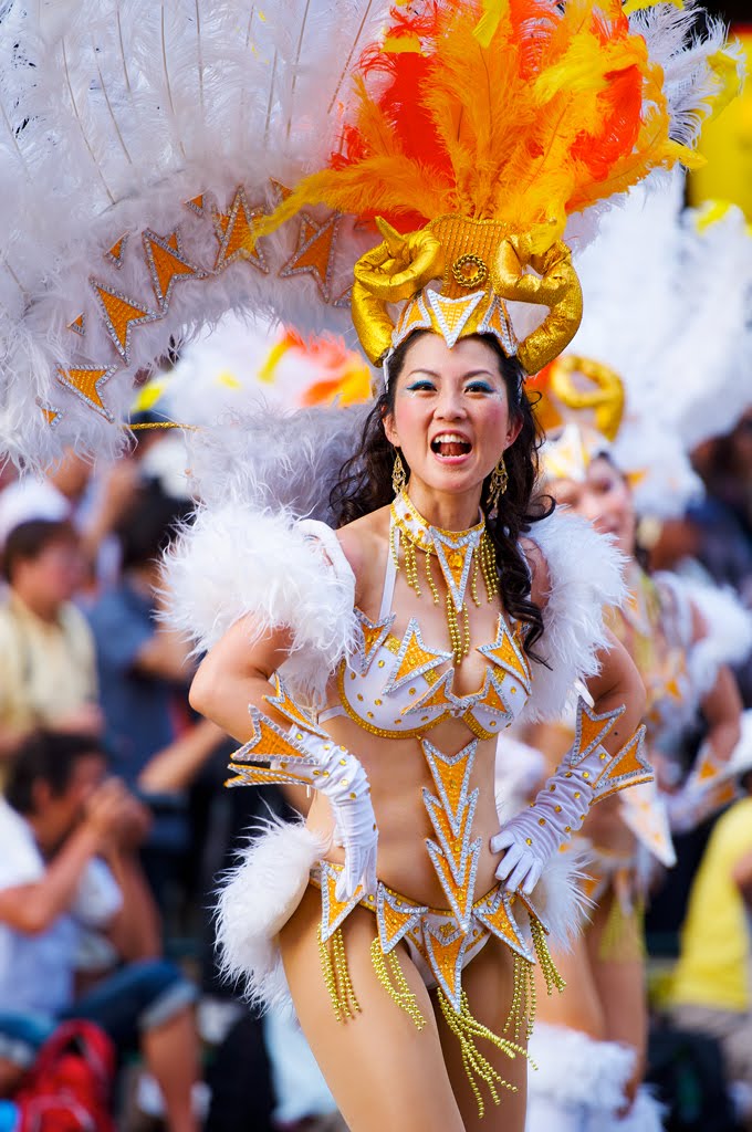 G.R.E.S. BÁRBAROS (仲見世バルバロス) at 第30回浅草サンバカーニバル (30th Asakusa samba carnival)