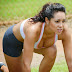 Hot Celebrity Andrea Calle - Work Out at a Park in Miami
