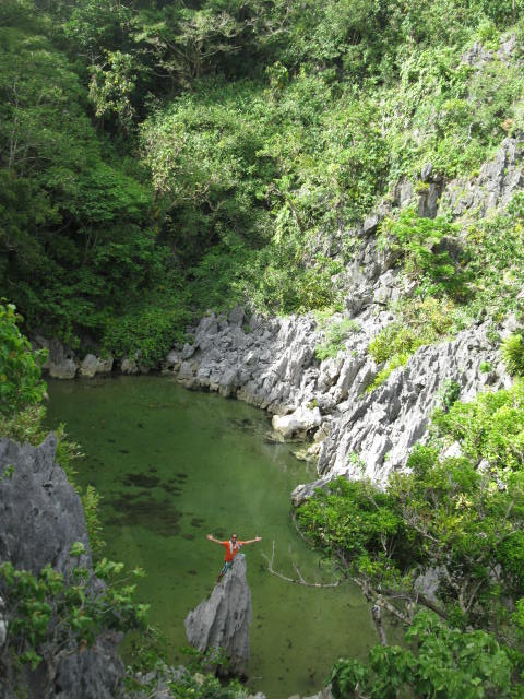 Lagoon at Matukad Island Matukad Island Caramoan Peninsula, CARAMOAN ISLAND