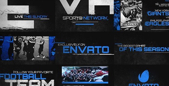 grunge sports promo after effects project videohive free templates