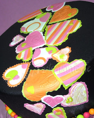 funky hearts