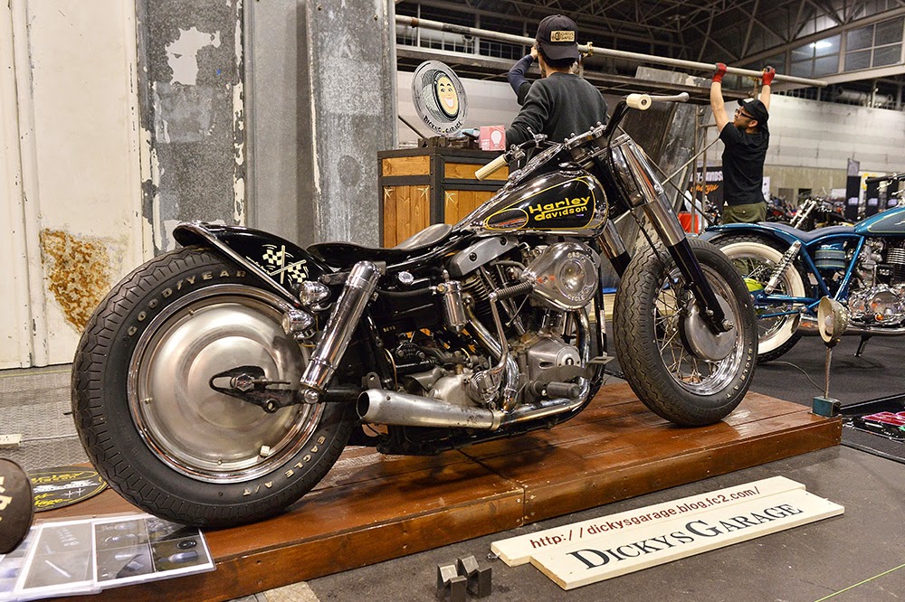 BUBBLE VISOR Hot Bike Japan Joint Custom Bike Show 2014