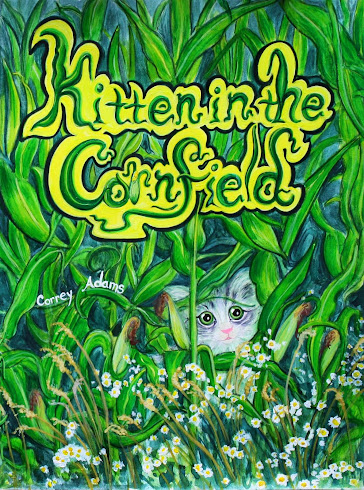 Kitten in the Cornfield