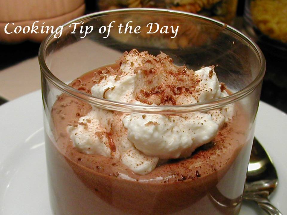 Cooking Tip of the Day Recipe Kahlua Whipped Cream