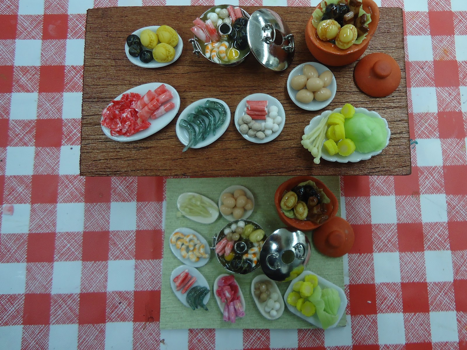 Kin's Miniature Handmade Clay Food by Kin Quek. Have Fun With