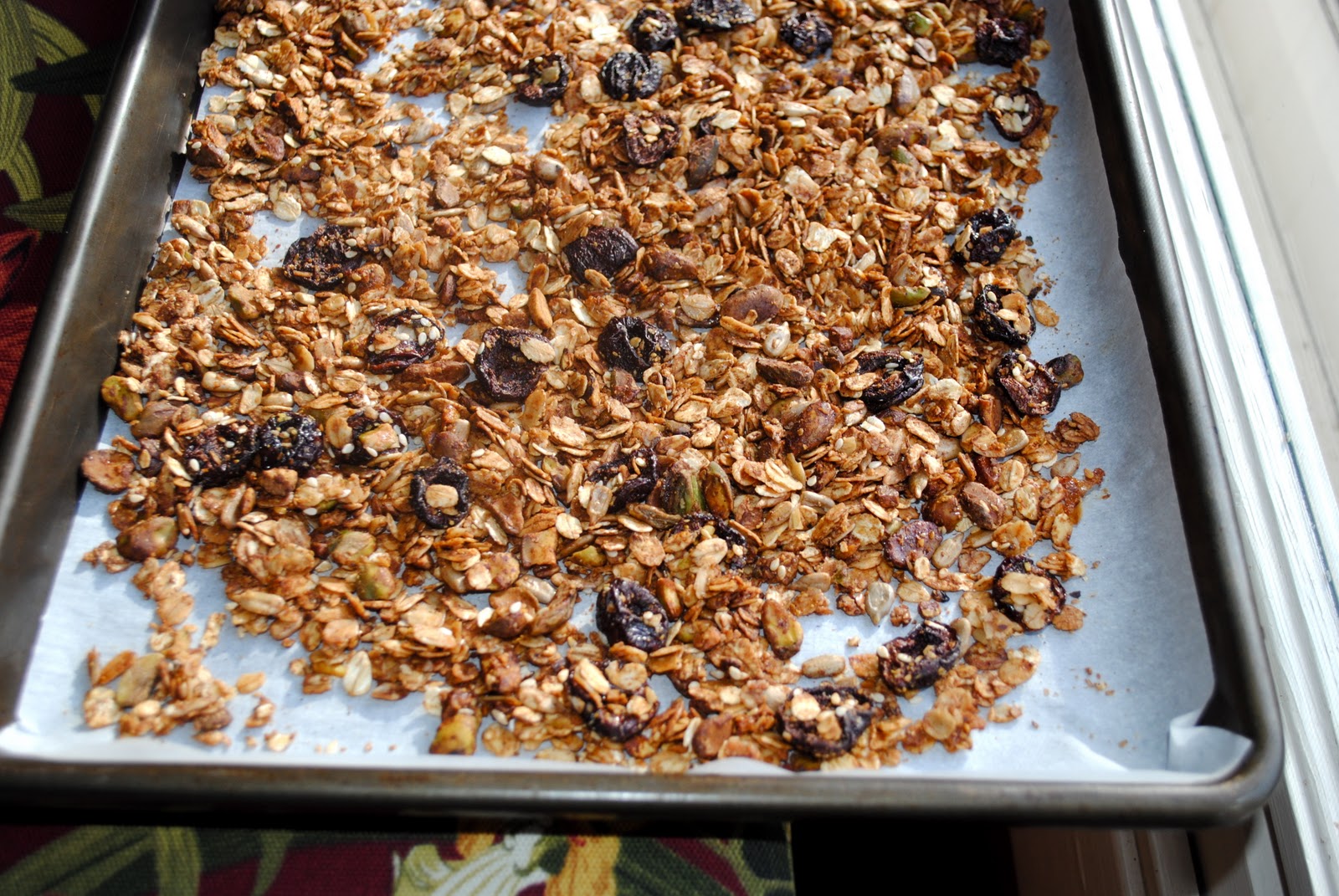 Pistachio Cherry Granola Fit Foodie Finds