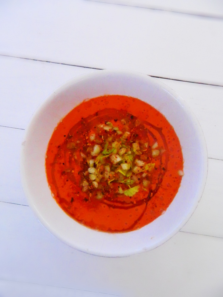 Raw Food Recipe Tomato Red Pepper Soup Planted365
