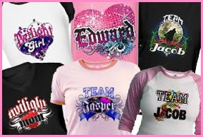 Twilight Saga T-Shirts and Gear
