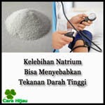 Kelebihan Natrium Bisa Menyebabkan Tekanan Darah Tinggi Kelebihan Natrium Bisa Menyebabkan Tekanan Darah Tinggi