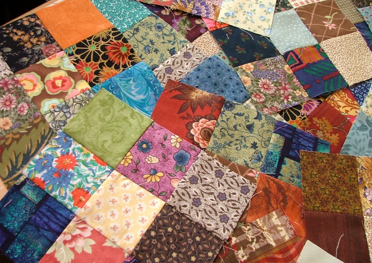 Sandy Quilts Scrappy Nine Patch Day Continued