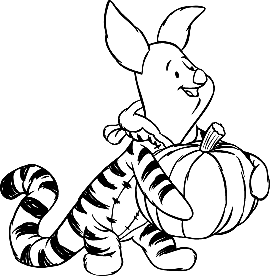 winnie the pooh coloring page - Free Coloring Pages Printables for Kids
