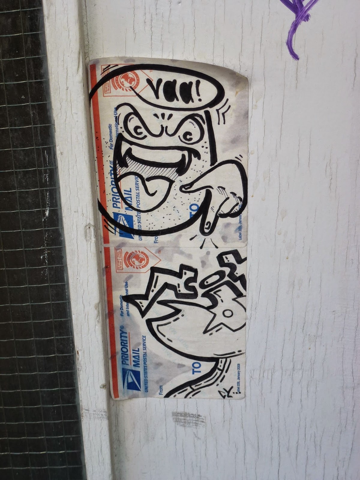 Sticker, Streetart, Graffiti
