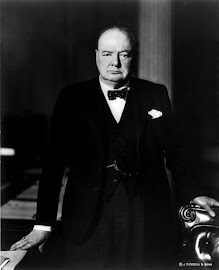 WINSTON CHURCHILL (30/11/1874 - 24/01/1965) PRIMER MINISTRO DEL REINO UNIDO