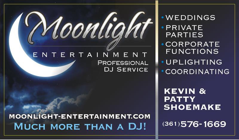 Moonlight Entertainment Professional DJ Service & Decor Lighting Service!