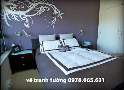 vẽ tranh tường phòng khách vẽ tranh tường phòng khách,phòng ngủ đẹp