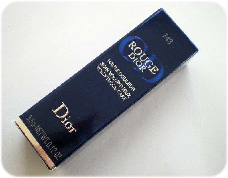 Dior Rouge Dior 743 Zinnia Red Jadeblute