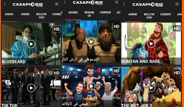تطبيق كازافوبيا - casaphobie لمشاهدة وتحميل احدث الافلام العالمية والعربية | بحرية درويد