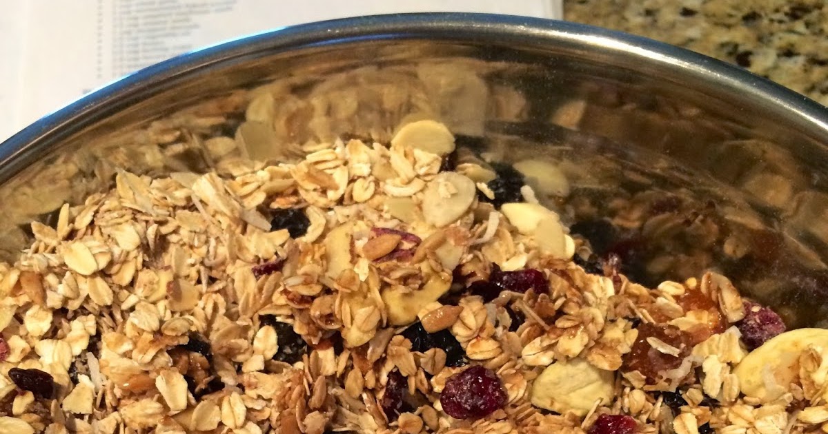 Working Cook Molasses Honey Granola
