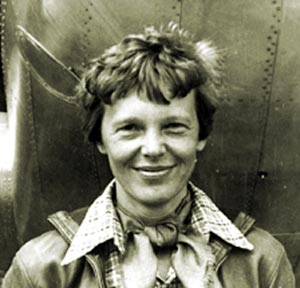 amelia earhart grew up as a