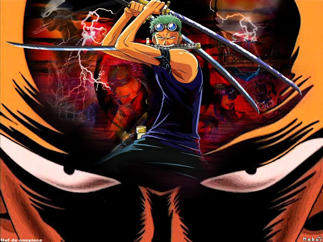 Free Download Anime Wallpaper One Piece ( Roronoa Zoro )