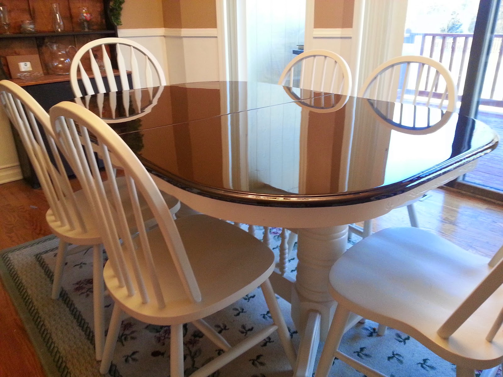 Hackleman's Happenings Kitchen Table RemodelDIY
