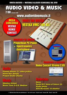 Audio Video & Music 7 - Dicembre 2008 | TRUE PDF | Mensile | Professionisti | Audio Recording | Software | Hardware
