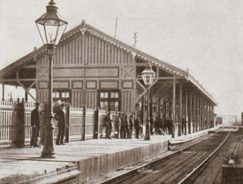 1890 - FFCC DEL OESTE ("New Western Railway of Buenos Aires. (Ferrocarril Oeste de Buenos Aires).