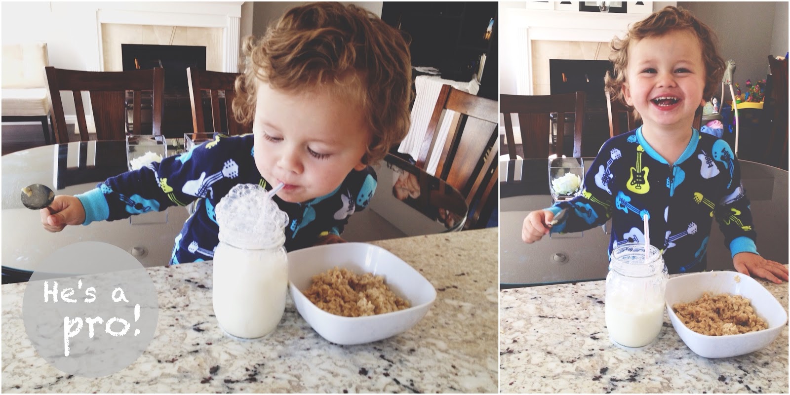 LIFE IS SWEET Blowing Milk Bubbles