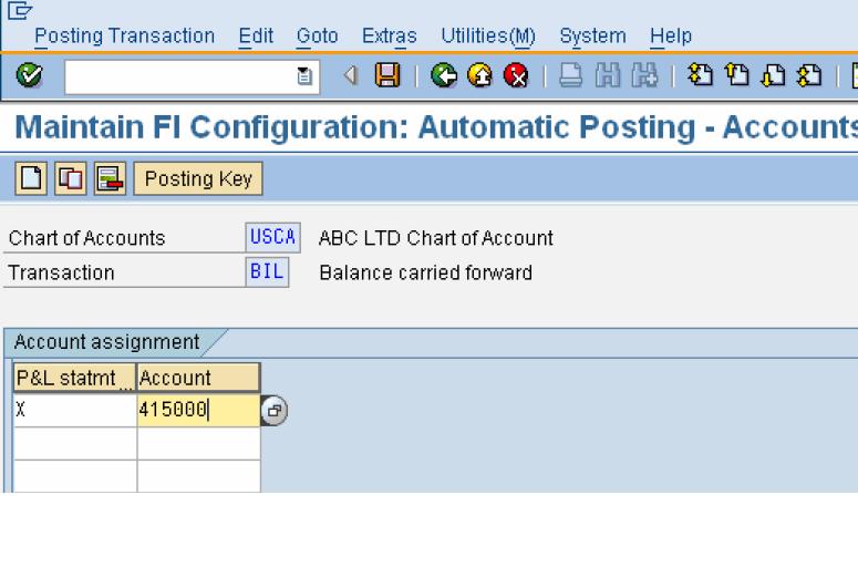 Knowledge Tree Define Retained Earnings Accounts in SAP