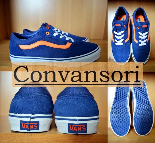 vans milton blue