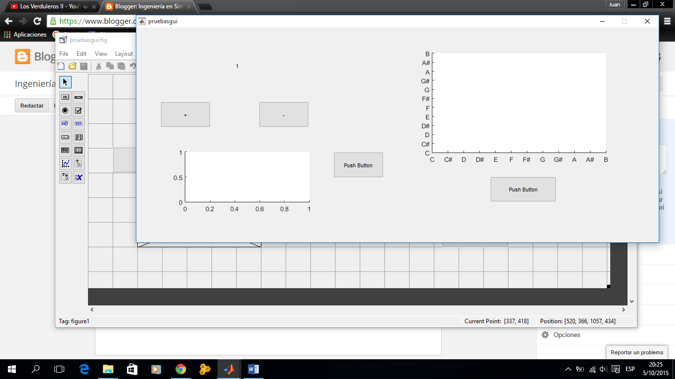 Ingeniería en Sistemas Cambiar labels axes matlab