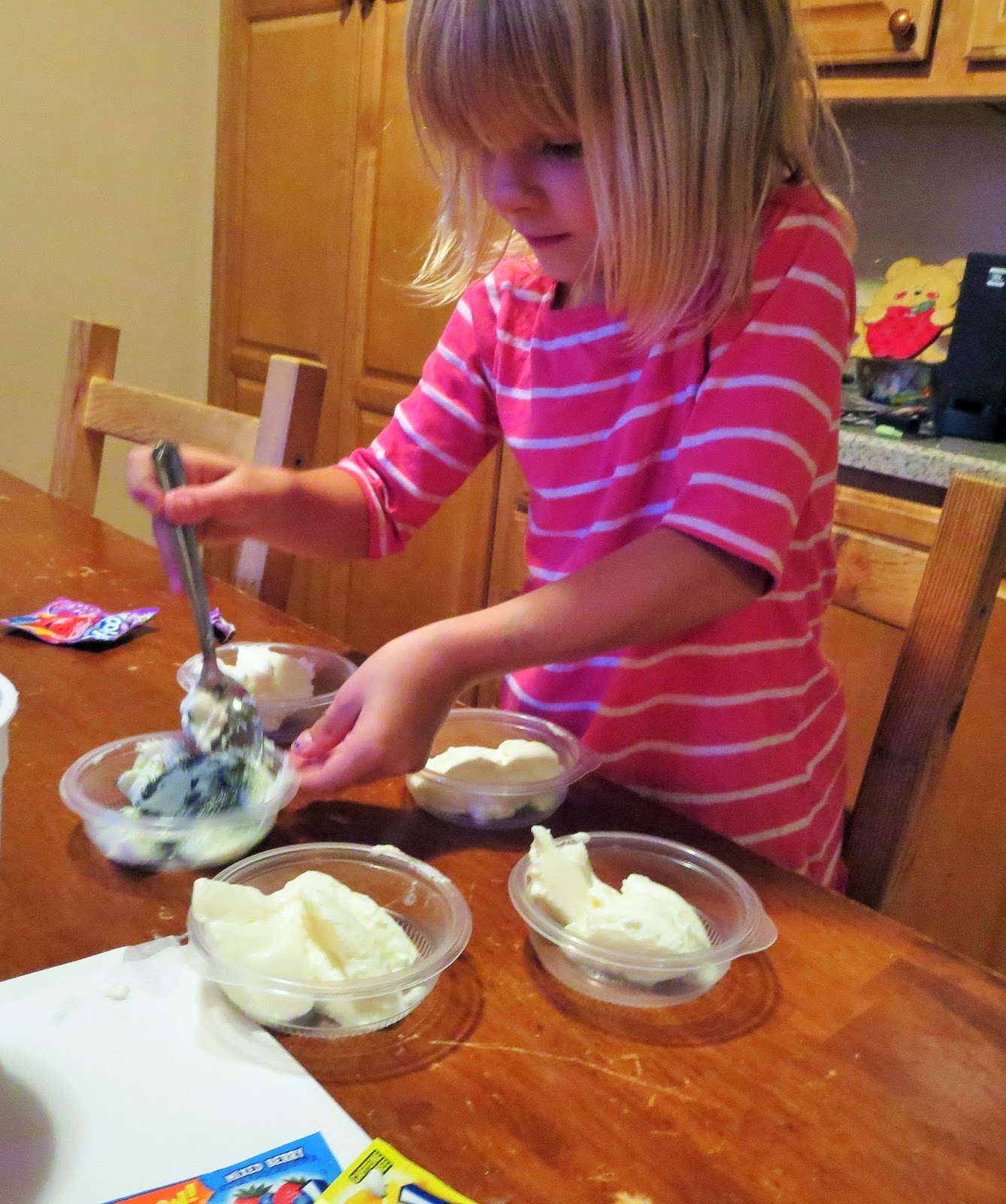 Ramona Avenue Edible Finger paint DIY