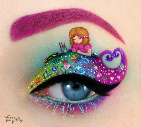 Un arte diferente Arte del maquillaje por Tal Peleg