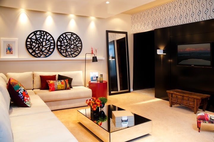 SALA DE ESTAR EN CASA COR SANTA CATARINA 2011 | DISENO DE INTERIORES