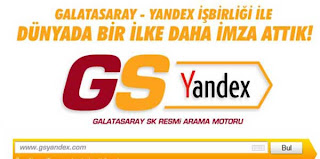 Galatasaray'dan bir ilk; GSYandex.