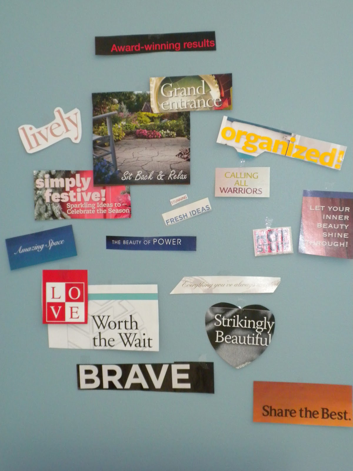 Visual Board by Substance of Living Visual Board by Substance of Living