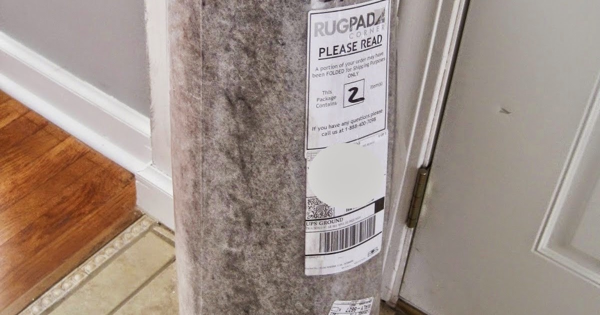 Decorated Chaos Rug Pad Corner ReviewMake a Cheap Rug Feel Like a