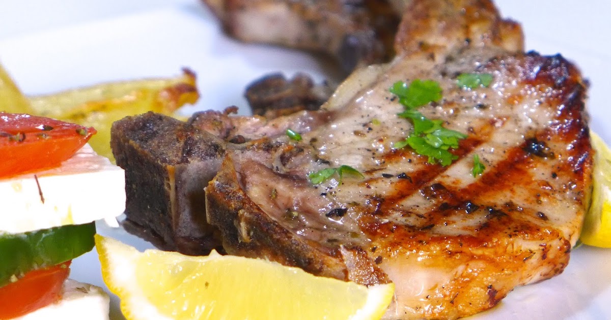 THE TASTE OF GREECE GREEK PORK CHOPS