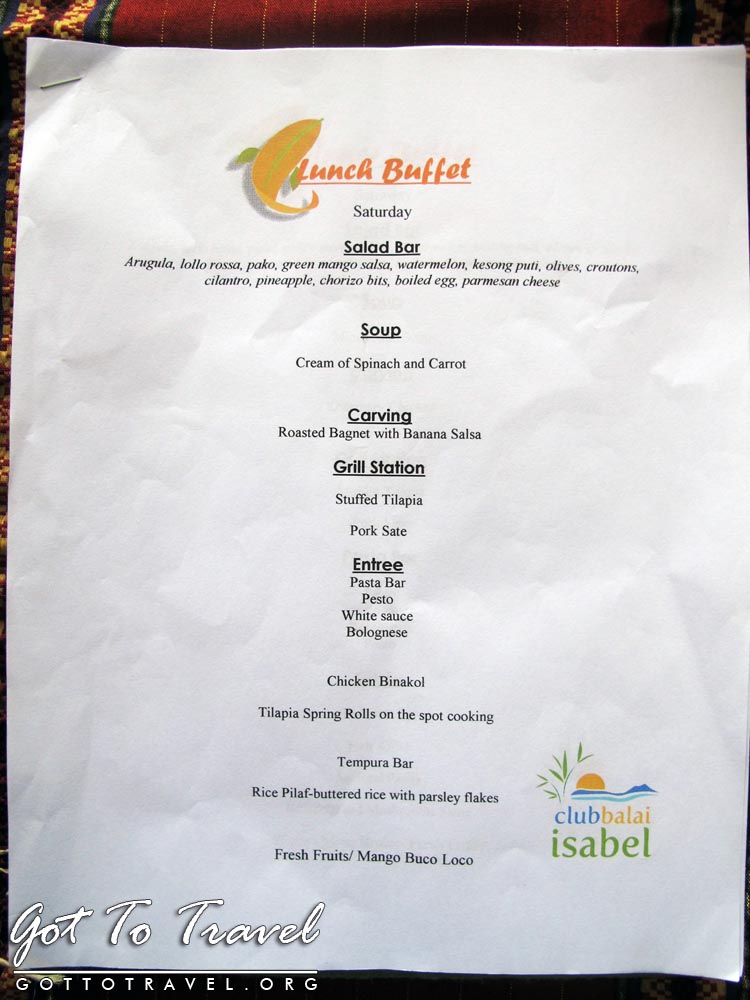 Terraza Cafe at Club Balai Isabel Got to Travel