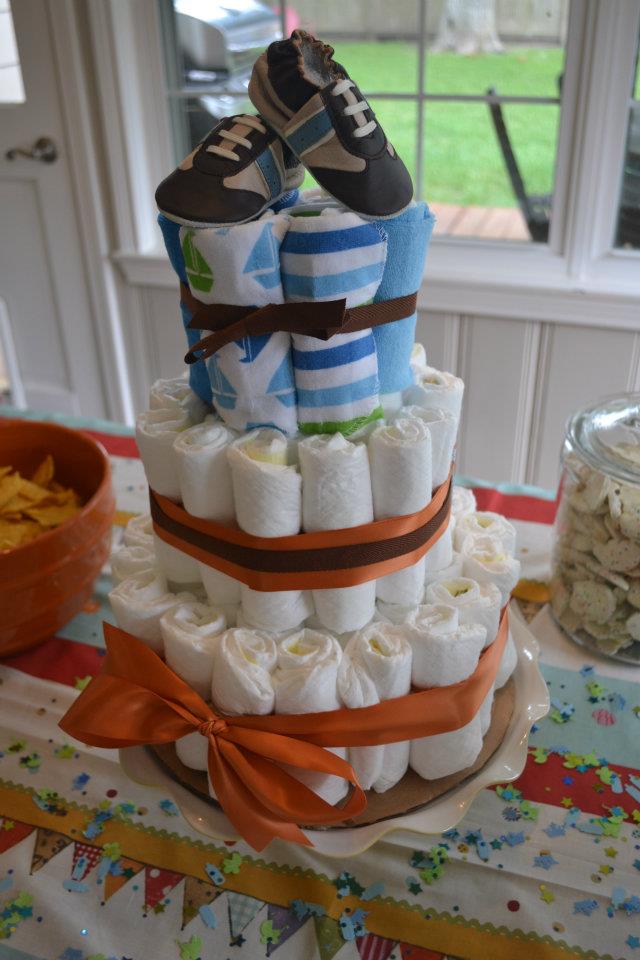 diaper cake bible study shower homemade country hill close