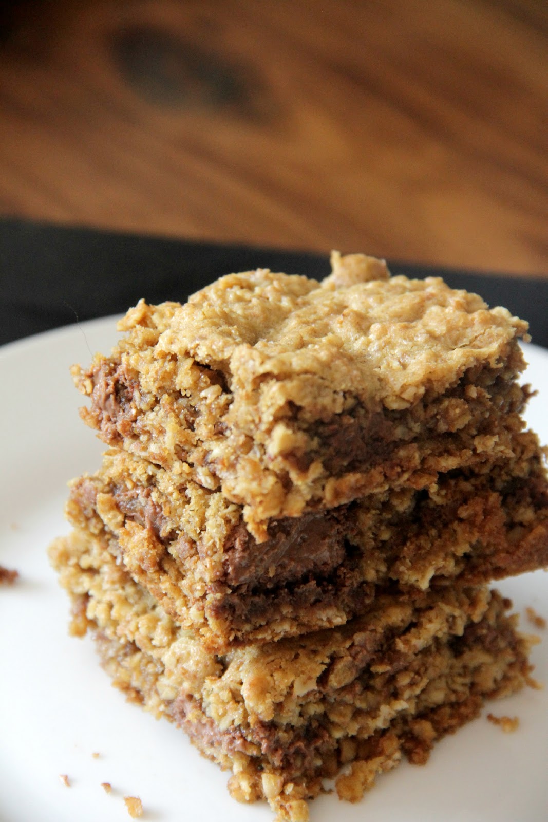 My Happy Place oatmeal chocolate chunk bars
