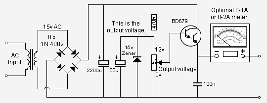 Circuit panel: HANDY 0 12V DC POWER SUPPLY ELECTRONIC DIAGRAM 12 volt dc wiring diagram 