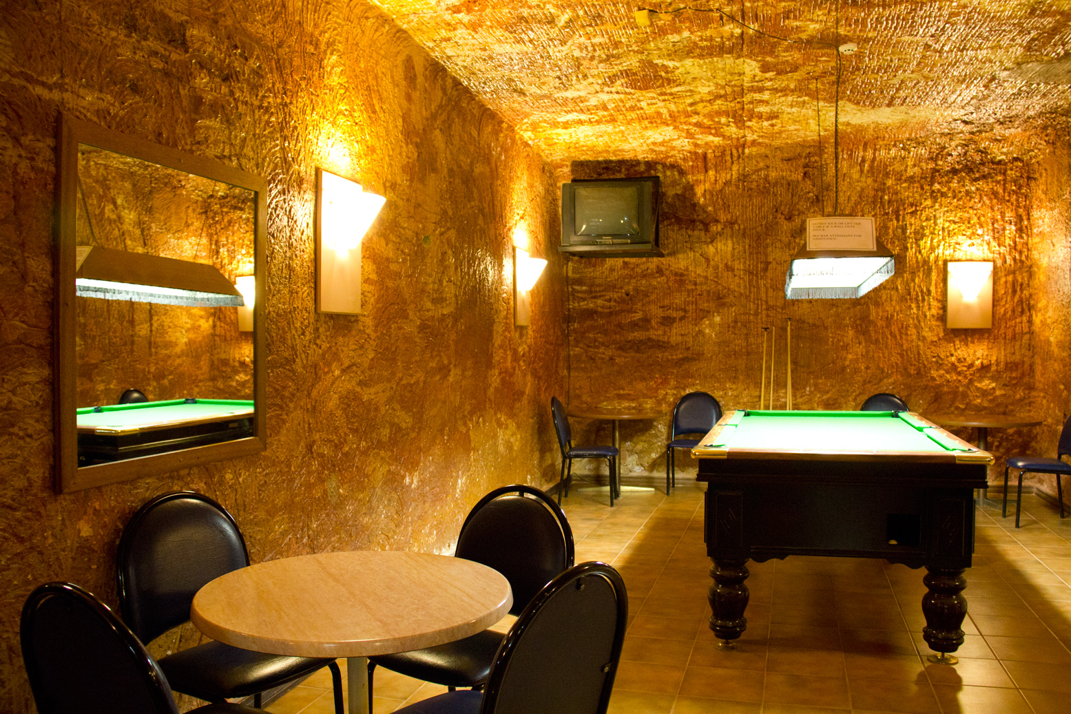 Pool facilities and recreation room, Coober Pedy