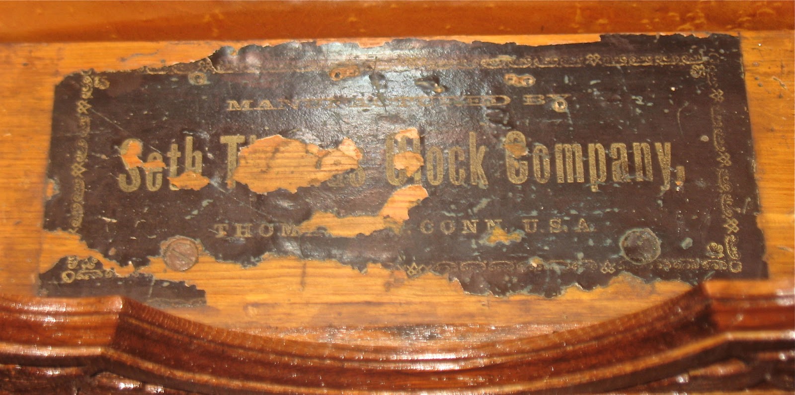 The Craftsman Seth Thomas Clock Restoration