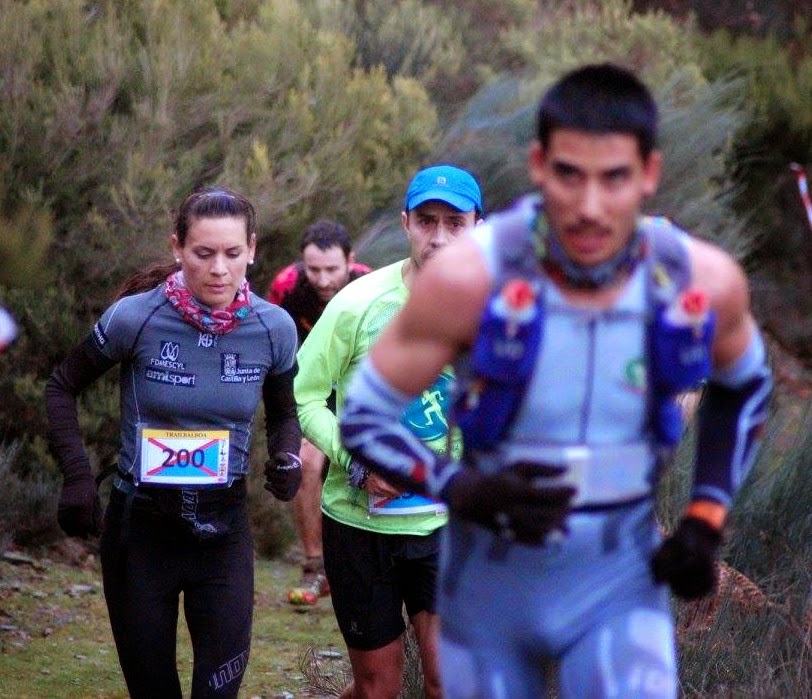 María Marcos, en el Trail Balboa 2015. /RAULÍN ÁLVAREZ María Marcos, en el Trail Balboa 2015. /RAULÍN ÁLVAREZ