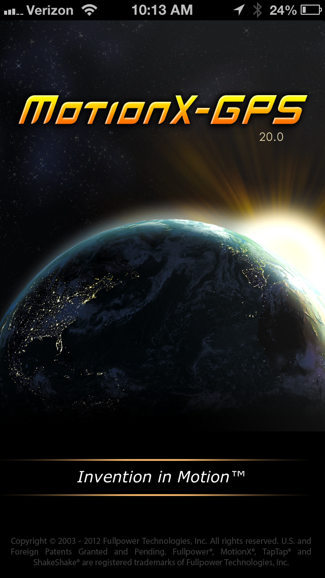 iPhone Chartplotter Review MotionXGPS