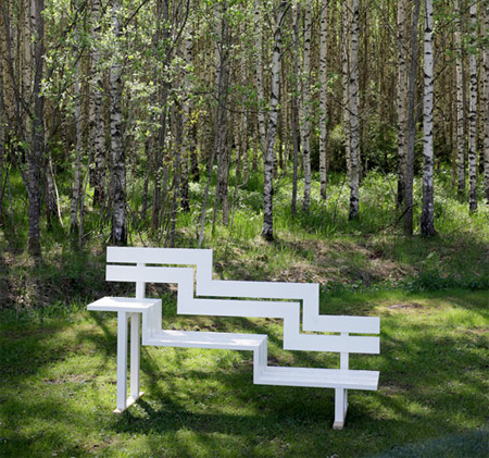 creative, awesome, park benches, benches, jeppe hein, art, design, cool
