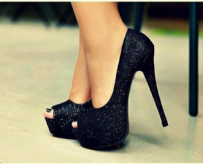 Black Heels, Stilettos, Black High Heels, Fashion and glamor