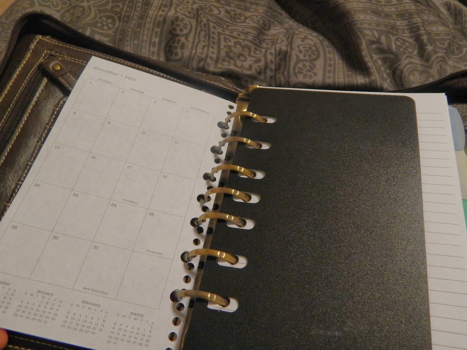 DIY Using A Spiral Bound Planner In A Ring Bound Planner Giftie