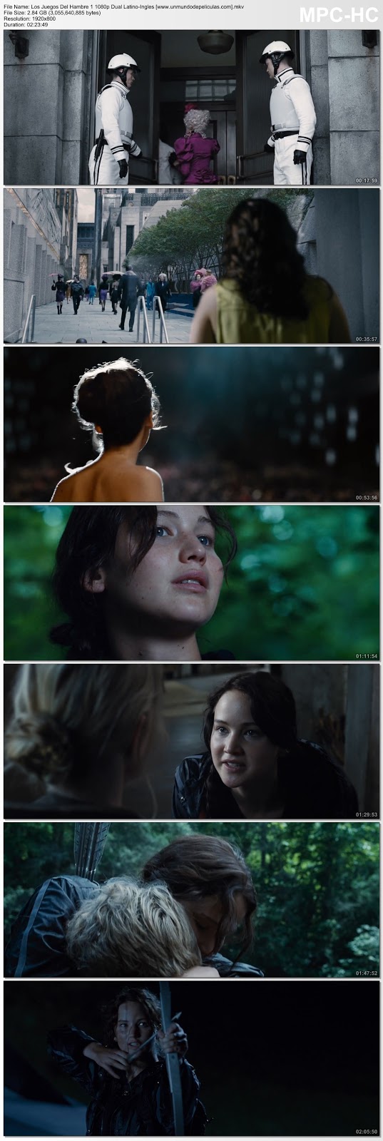 Capturas de la película.
